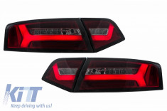 Stopuri LED Audi A6 C6 Sedan (2008-2011) Facelift Design Semnalizare Secventiala foto