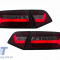 Stopuri LED Audi A6 C6 Sedan (2008-2011) Facelift Design Semnalizare Secventiala