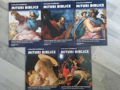 Mituri biblice.Locuri si povesti din Vechiul si Noul Testament vol.1-5 foto