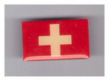 Insigna steag Elvetia - Editions Atlas, cu pin