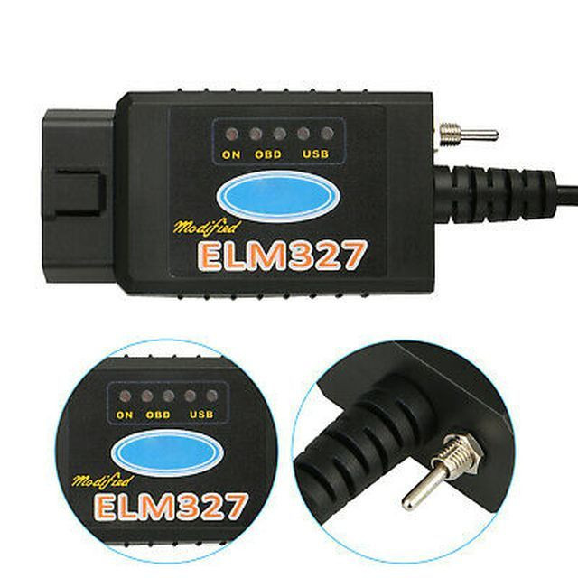Interfata diagnoza scaner ForScan Ford Mazda USB romana ELM 327+ soft pe USB
