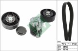 INA 529 0049 10 Set curea transmisie cu caneluri