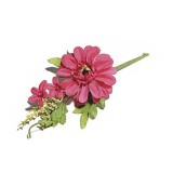 Cumpara ieftin Floare artificiala verde roz cm 22.5 H