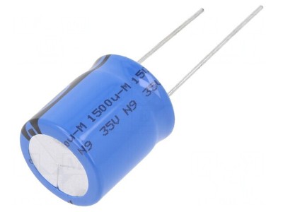 Condensator Electrolitic THT 1.5mF 35V 18x20mm foto