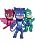 Balon Folie AirWalker Eroii in Pijama &quot;PJ Masks&quot; 144 x 127cm ANAGRAM