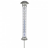 HI Lampa solara cu termometru pentru gradina GartenMobel Dekor, vidaXL