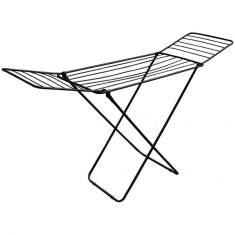 Uscator de rufe pliabil, 166 x 88 x 47 cm, sarcina suportata 15 kg, negru, Sepio