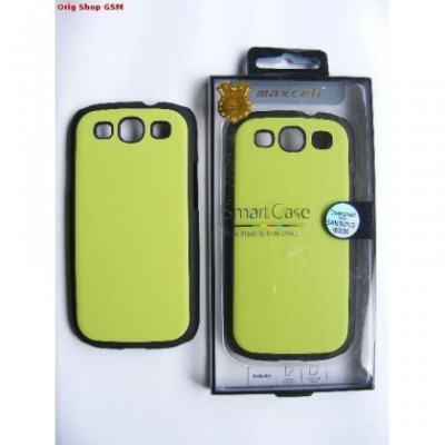 Husa Capac Maxcell Samsung Galaxy S3 I9300 Verde Blister foto