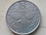 NOUA CALEDONIE-5 FRANCS 2002, Australia si Oceania, Aluminiu