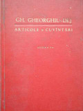 Articole Si Cuvintari Editia A Iv-a - Gh. Gheorghiu-dej ,279810, politica