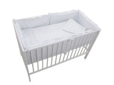 Lenjerie MyKids Little Stars Albastru 4+1 Piese 120x60 GreatGoods Plaything