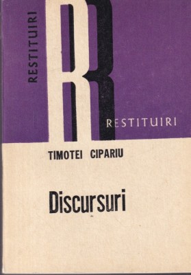 Timotei Cipariu - Discursuri foto