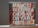 MANIC STREET PREACHERS - KNOW YOUR ENEMY (2001/SONY/GERMANY) - ORIGINAL/ca NOU