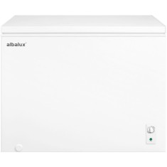 Lada Frigorifica Albalux AXLF316E, 293 L, Dubla furnctionare frigider/congelator, Clasa energetica E, Orificiu drenaj, Alb