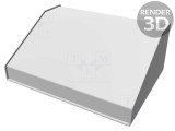 Carcasă Desktop Aluminiu 254x183x102mm
