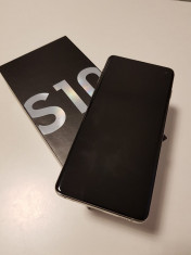 Telefon SAMSUNG Galaxy S10, 128GB, 8GB RAM, Dual SIM, Prism White foto