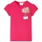 Tricou de copii, roz aprins, 92 11024