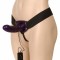 Strap-On cu vibratii mov