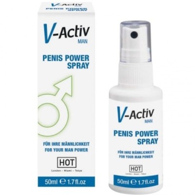 HOT - V-ACTIV PENIS POWER SPRAY MEN 50ML foto