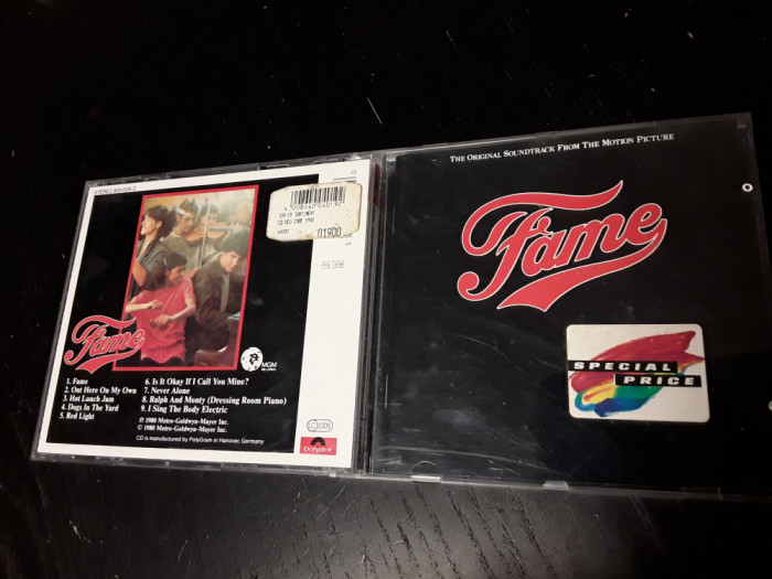 [CDA] Fame - The Original Soundtrack From The Motion Picture - cd audio original