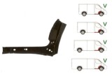 Prag Interior Ford Transit (V184/5) 05.2000-04.2006, partea Dreapta, set, Fata, prag din metal, Rapid