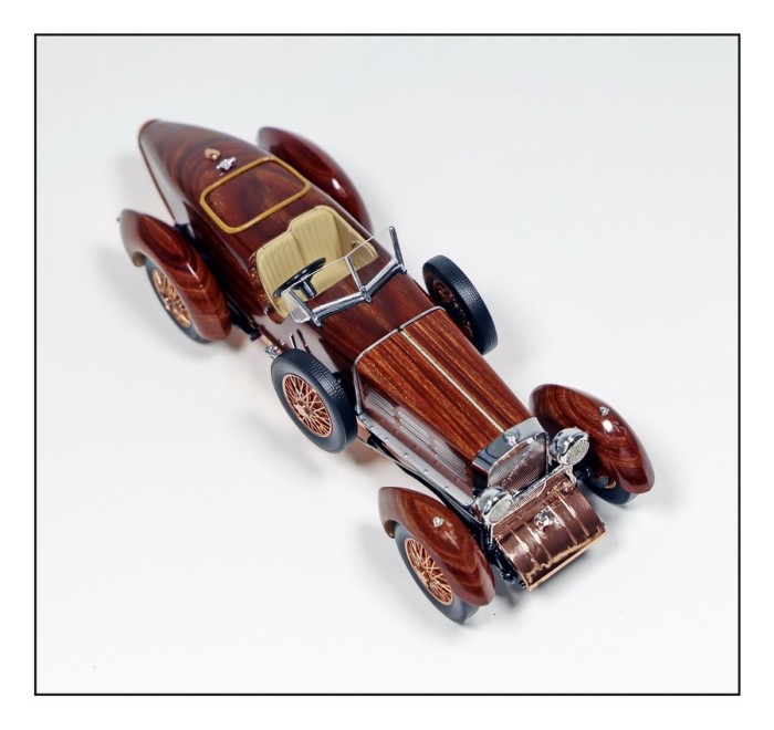 Macheta Hispano-Suiza (defect) 1:24 Franklin Mint