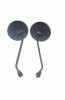 Set Oglinzi Rotunde Scuter Electric Citycoco/Harley Lampa - 2 Bucati, Picior 20cm
