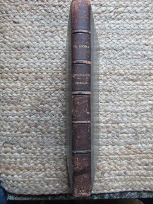 ESSAI DE PSYCHOLOGIE GENERALE par CHARLES RICHET , 1891 foto