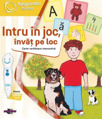 Carte interactiva Raspundel Istetel - Intru in joc, Invat pe loc foto