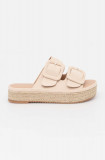 Answear Lab espadrile femei, culoarea bej