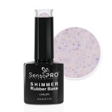 Cumpara ieftin Shimmer Rubber Base SensoPRO Milano - #49 Spotty Spritz, 10ml