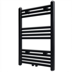 Radiator port-prosop &icirc;ncălzire centrală baie drept negru 500 x 764 mm 141905