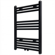 Radiator port-prosop încălzire centrală baie drept negru 500 x 764 mm