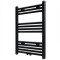 Radiator port-prosop &icirc;ncălzire centrală baie drept negru 500 x 764 mm 141905