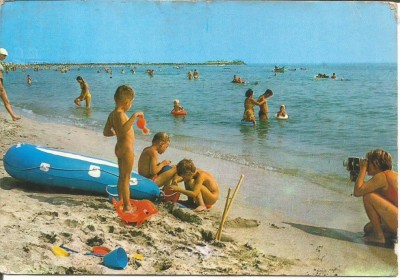 @carte postala-LA MARE foto