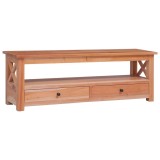 Cumpara ieftin Comoda TV, 120 x 30 x 40 cm, lemn masiv de mahon