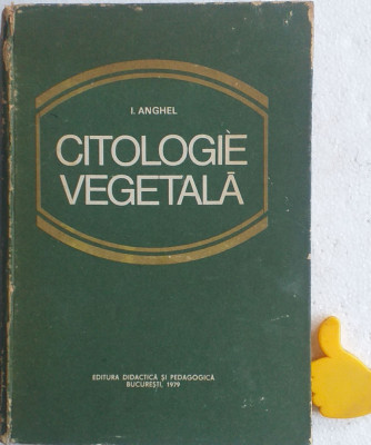 Citologie vegetala Ion Anghel foto