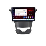Navigatie Dedicata Lenovo Android 14 SsangYong Korando 2014-2019, 8GB RAM, 128GB Stocare, Ecran QLED, CarPlay/Android Auto