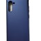 Husa protectie 360 fata + spate + folie silicon Samsung Note 10 , Albastru