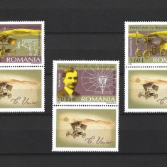 ROMANIA 2006 - CENTENARUL ZBORULUI TRAIAN VUIA, VINIETA, MNH - LP 1712