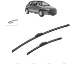 Cumpara ieftin Set 2 Stergatoare PEUGEOT 206 Hatchback (2A/C) 1998-2012, parbriz, Bosch Aerotwin Retrofit