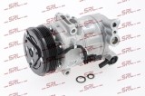 Compresor AC nou Opel Astra K 15-, Insignia 17-, motor: 1.0 T, 1.4, 1.4 T, tip Sanden: PCX14, Diam. fulie (mm) 110, SRLine, 13367372; 13427936