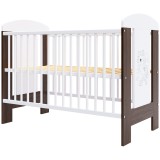 Cumpara ieftin Patut copii din lemn Hubners Calisto Unicorn 120x60 cm maro