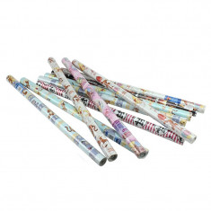 Set 10 role hartie decorativa de impachetat, 200x70 cm