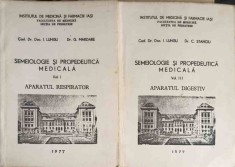 SEMEIOLOGIE SI PROPEDEUTICA MEDICALA VOL. 1, 3 APARATUL RESPIRATOR, APARATUL DIGESTIV-I. LUNGU, G. MARDARE,-217487