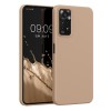 Husa kwmobile pentru Xiaomi Redmi Note 11 Pro/Redmi Note 11 Pro 5G/Redmi Note 12 Pro , Silicon, Maro, 57373.245, Carcasa