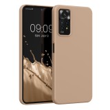 Husa kwmobile pentru Xiaomi Redmi Note 11 Pro/Redmi Note 11 Pro 5G/Redmi Note 12 Pro , Silicon, Maro, 57373.245, Carcasa