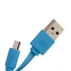 Cablu micro USB 2.0 Alca bleu foto