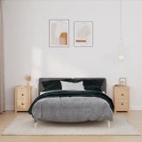 Cumpara ieftin Noptiere, 2 buc., 40x35x61,5 cm, lemn masiv de pin