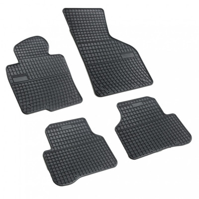 Set covorase auto din cauciuc Volkswagen Passat B6 2005-2010 B7 2010-2014 Cc 2008-, presuri BestAutoVest, negre, 4 buc. foto